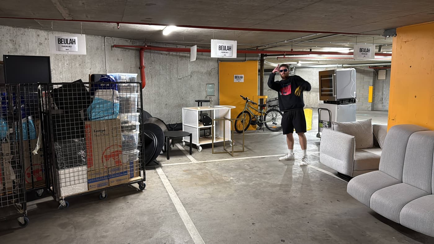 Boss Removals & Logistics Nate, Lavish, and the team with a customer